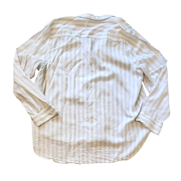BABATON STRIPED BUTTON DOWN TOP 2XL - Picture 2 of 11